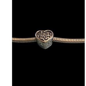 Unbranded “Best Mom” charm for Pandora style charm bracelet
